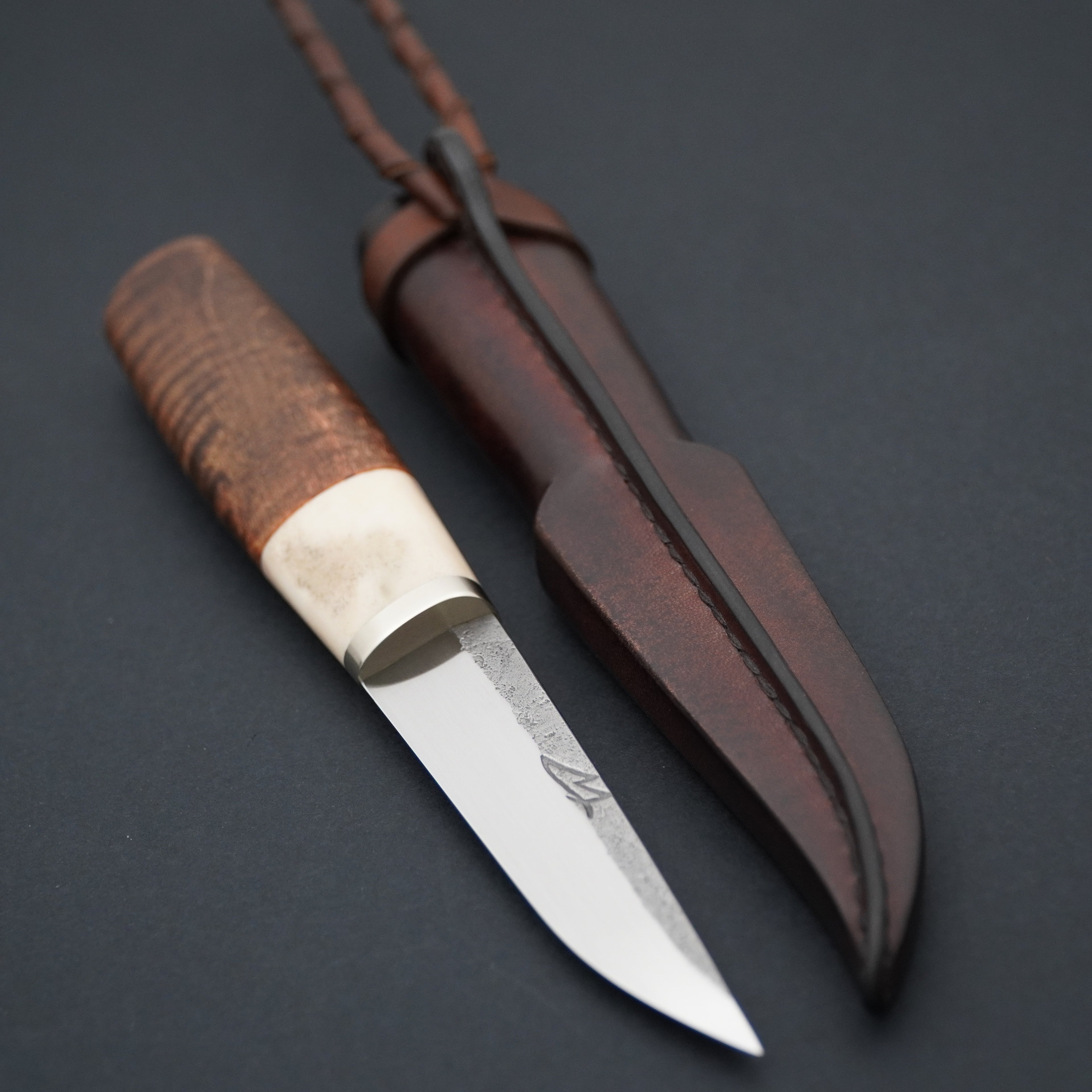 Puukko, sarvi/loimuvaahtera