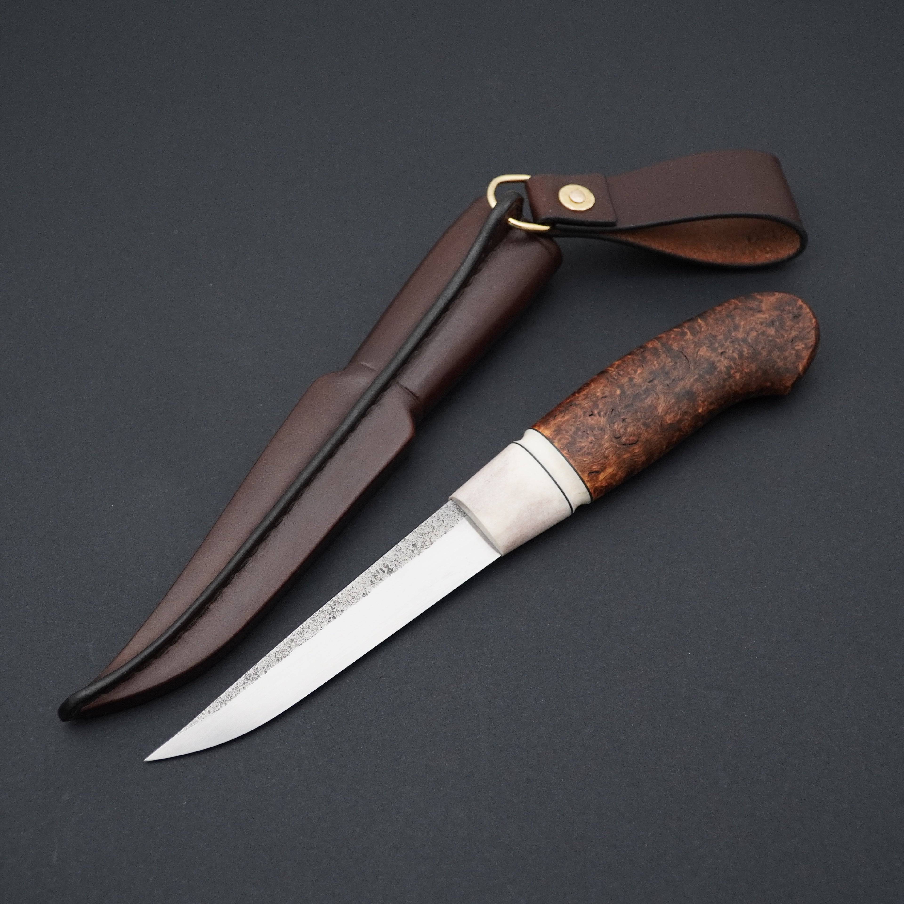 Niva, poronsarvi/visakoivu