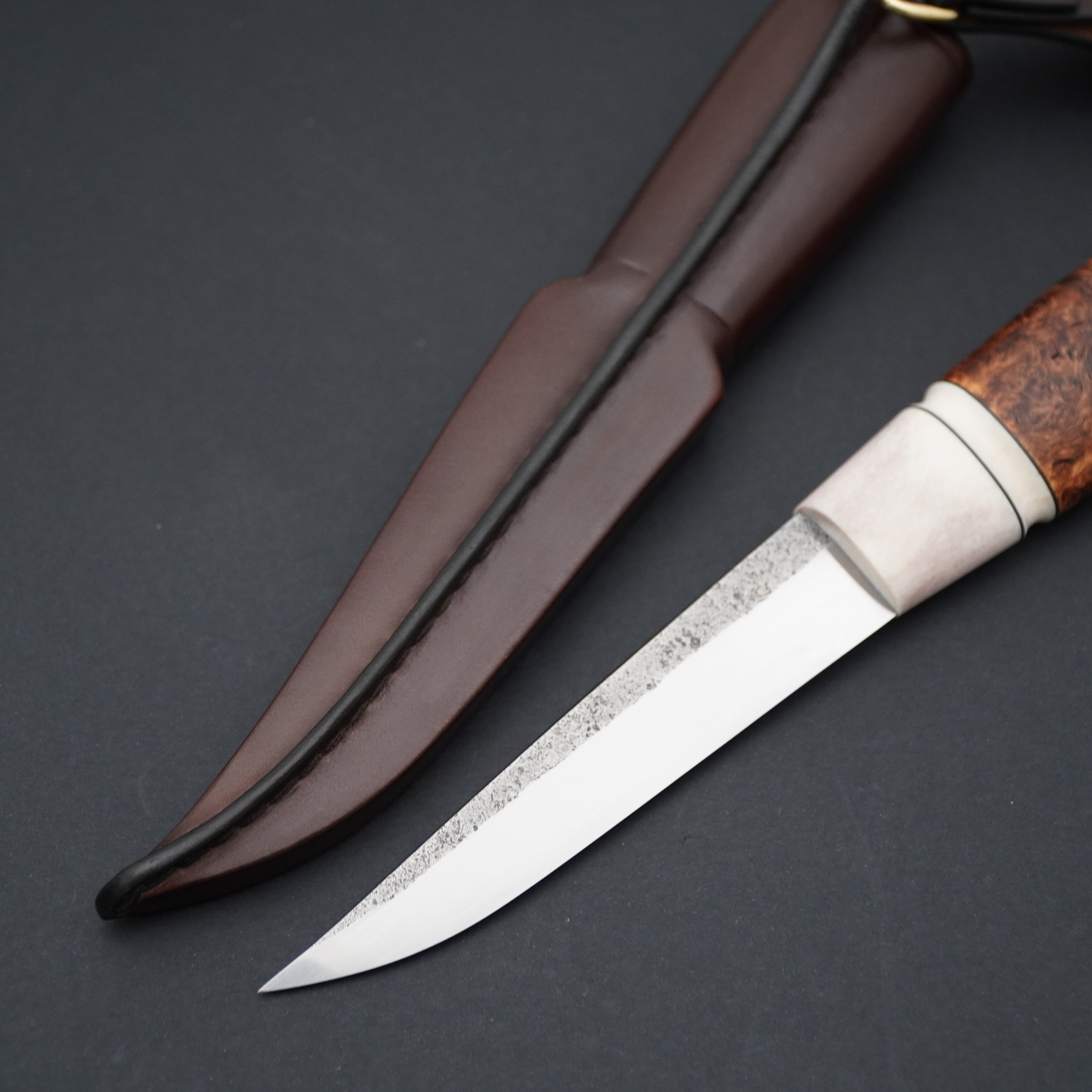 Niva, poronsarvi/visakoivu