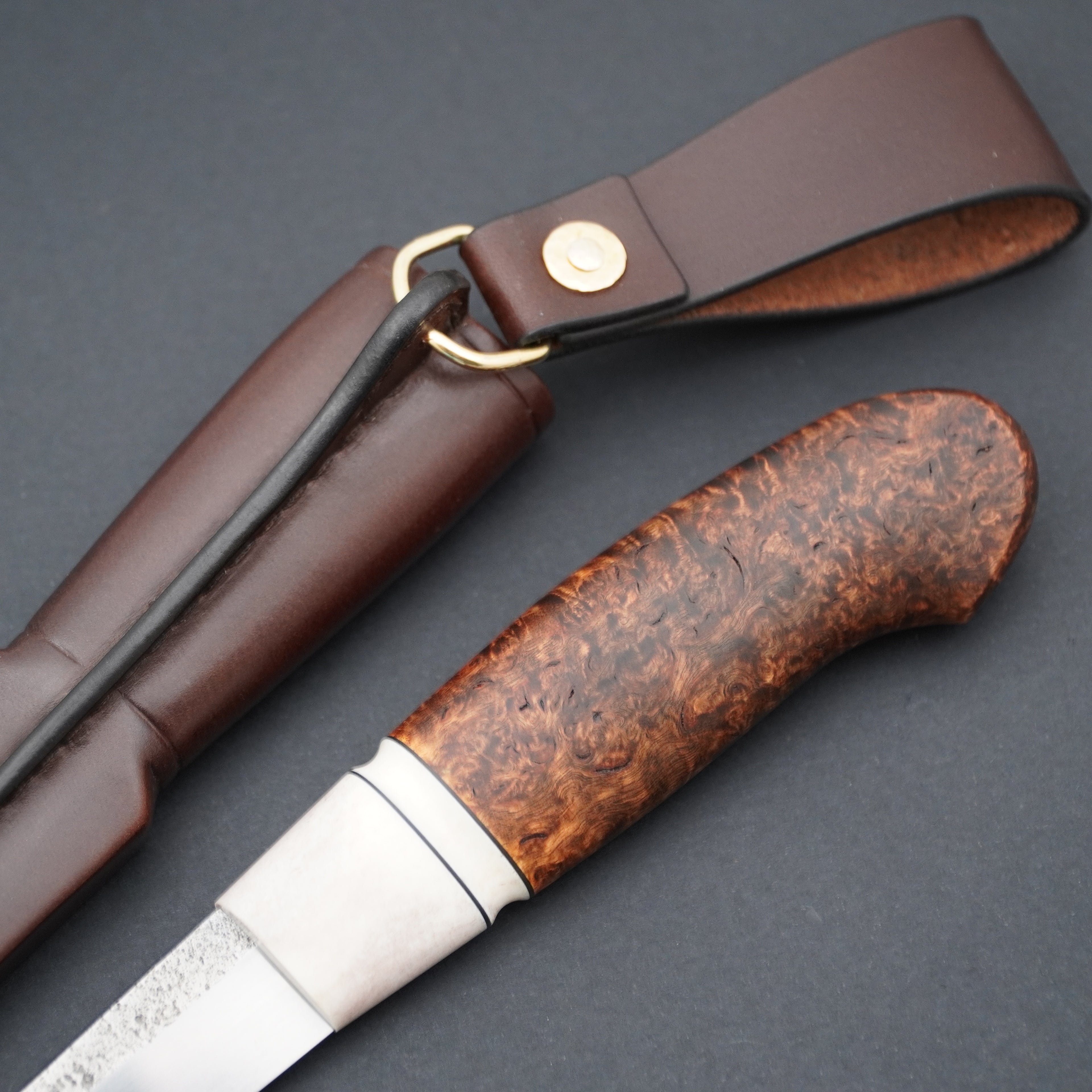 Niva, poronsarvi/visakoivu