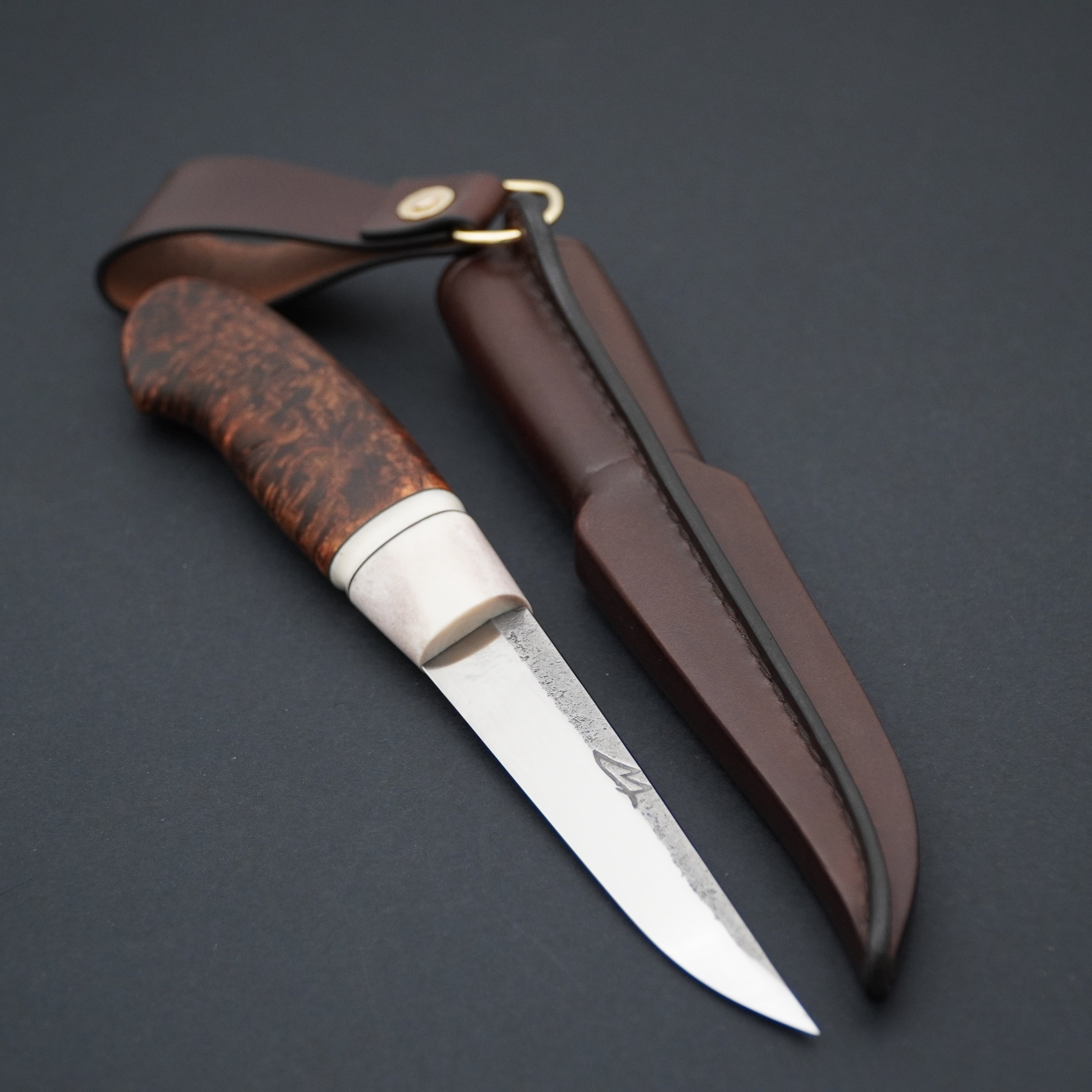 Niva, poronsarvi/visakoivu