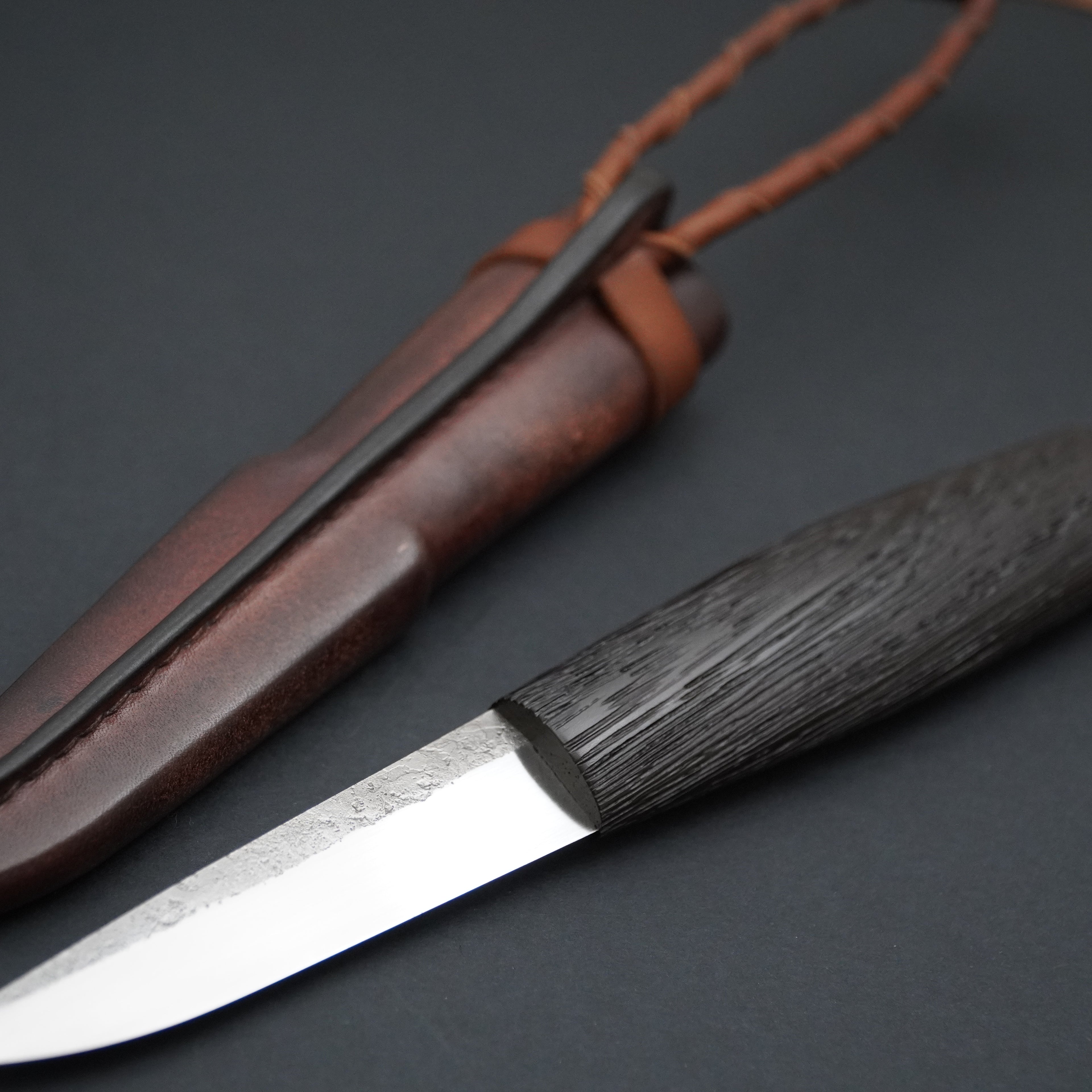 Puukko, brushed wenge