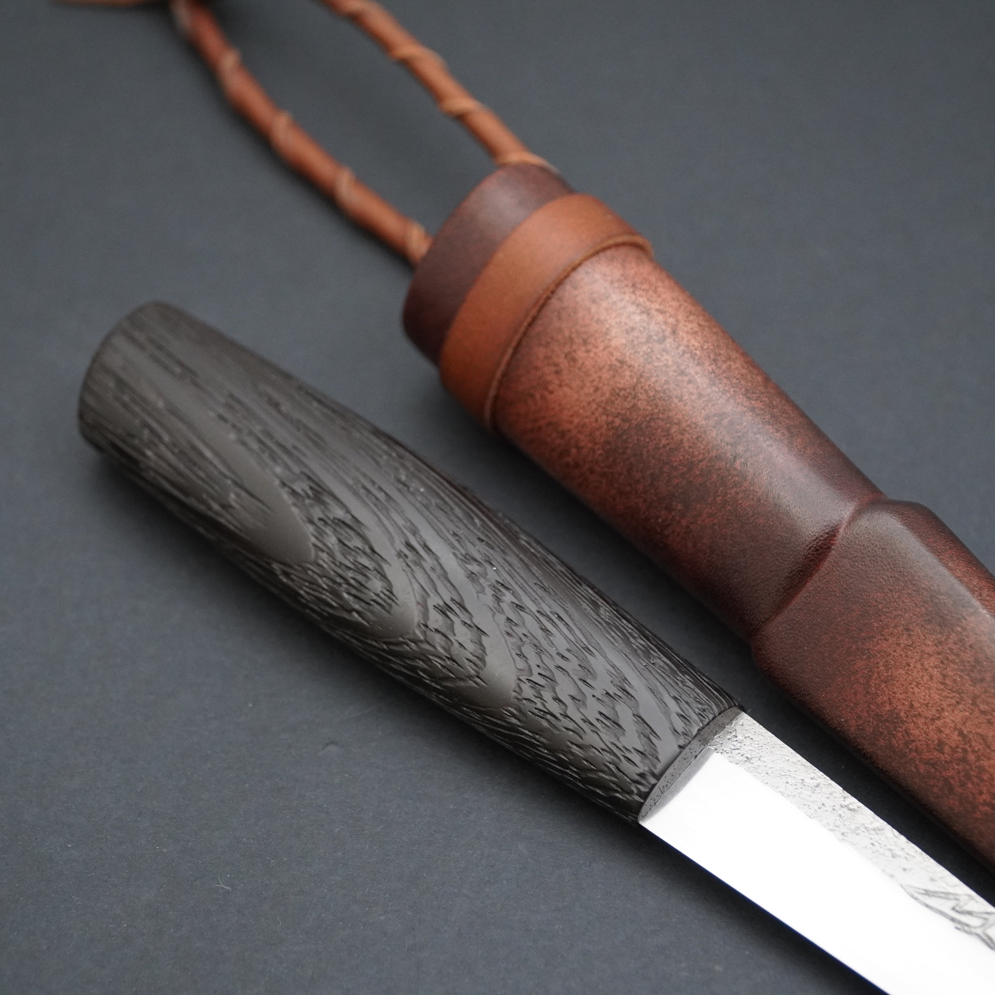 Puukko, brushed wenge