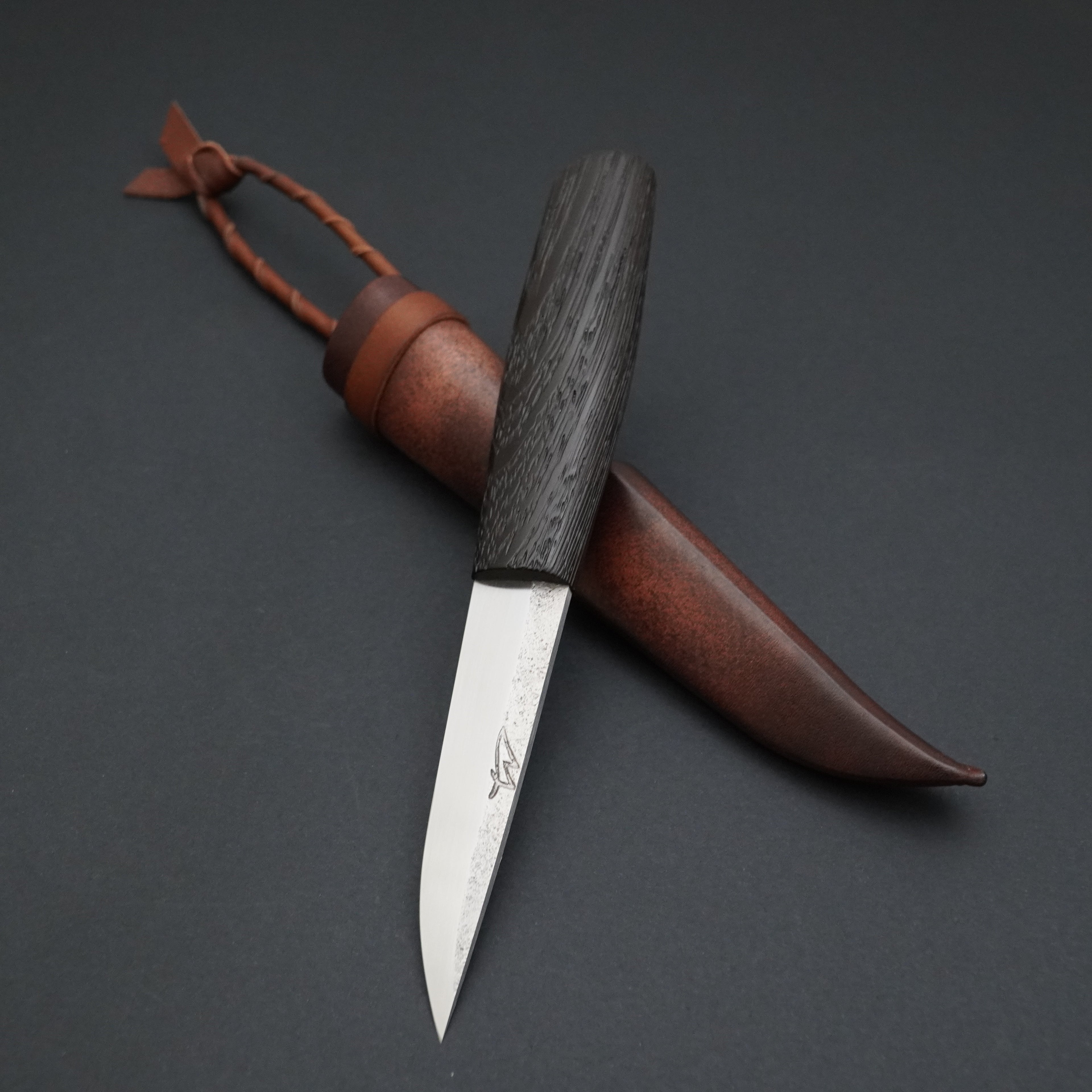 Puukko, brushed wenge