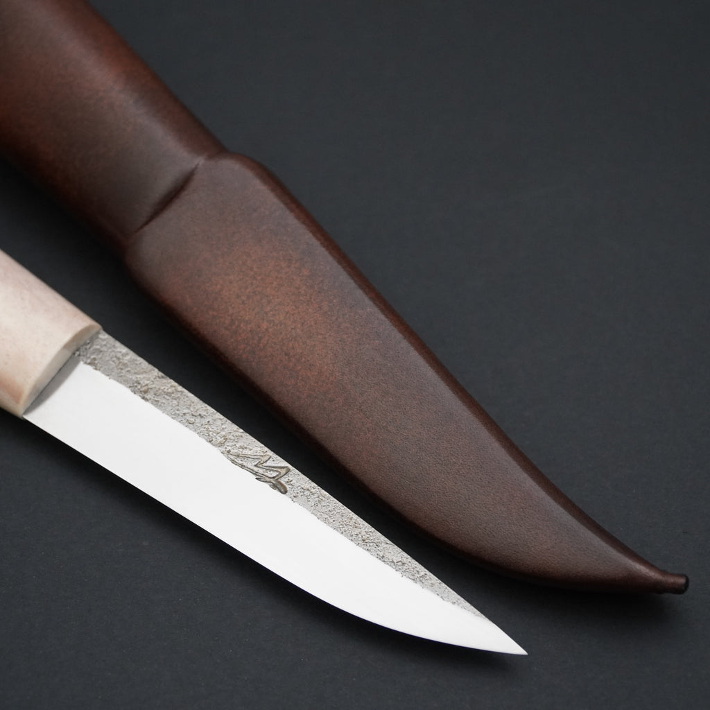 Puukko, poronsarvi/visakoivu