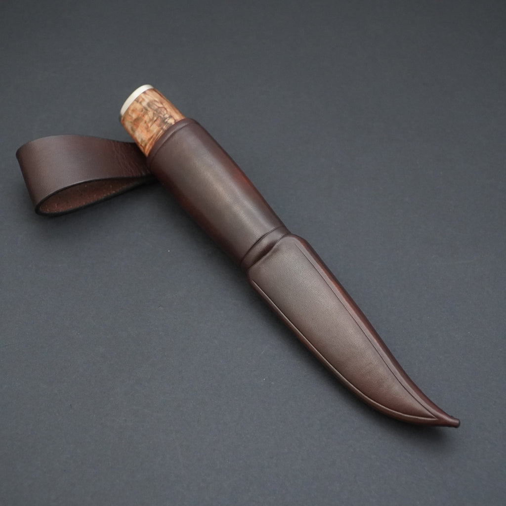 Puukko, stabiloitu visakoivu