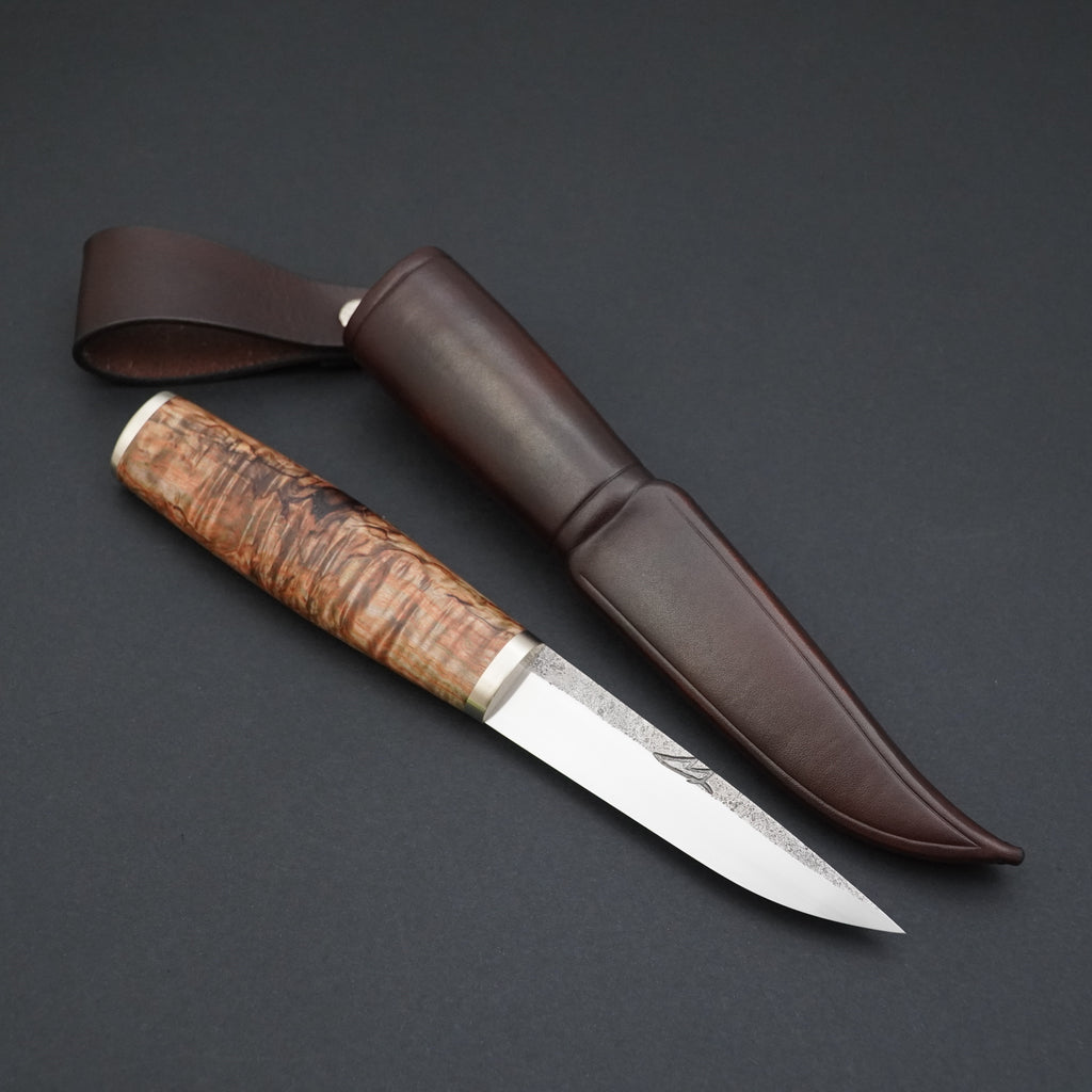 Puukko, stabiloitu visakoivu