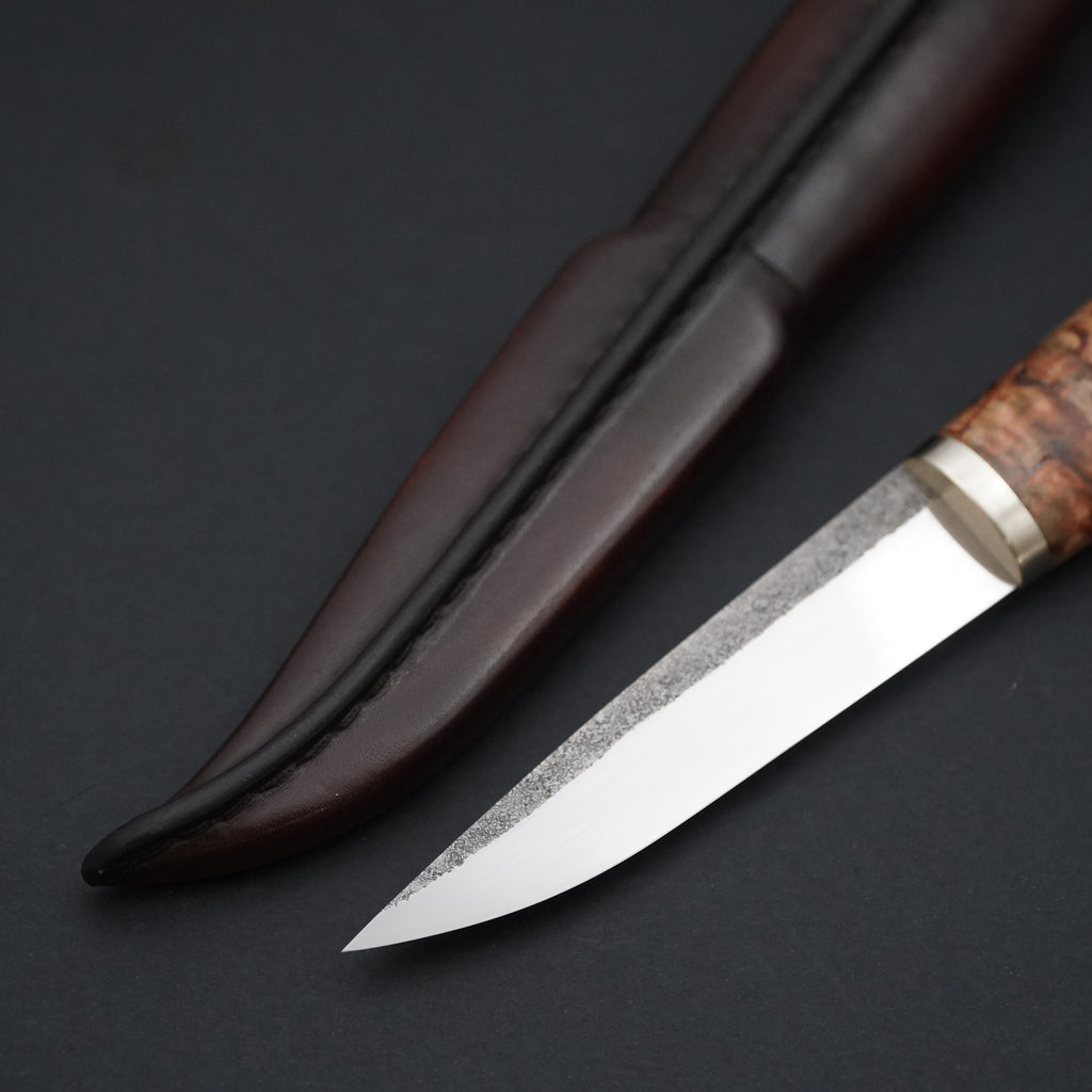 Puukko, stabiloitu visakoivu