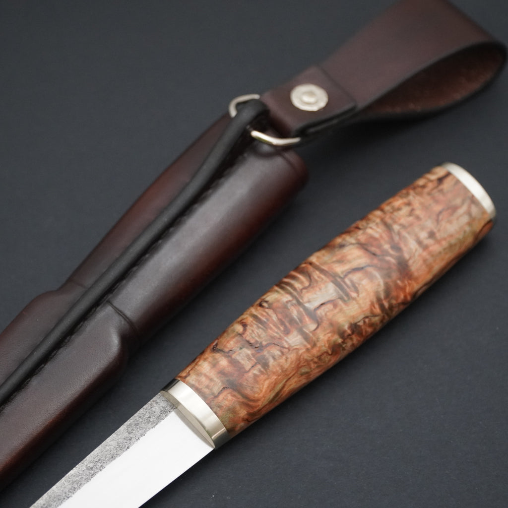Puukko, stabiloitu visakoivu