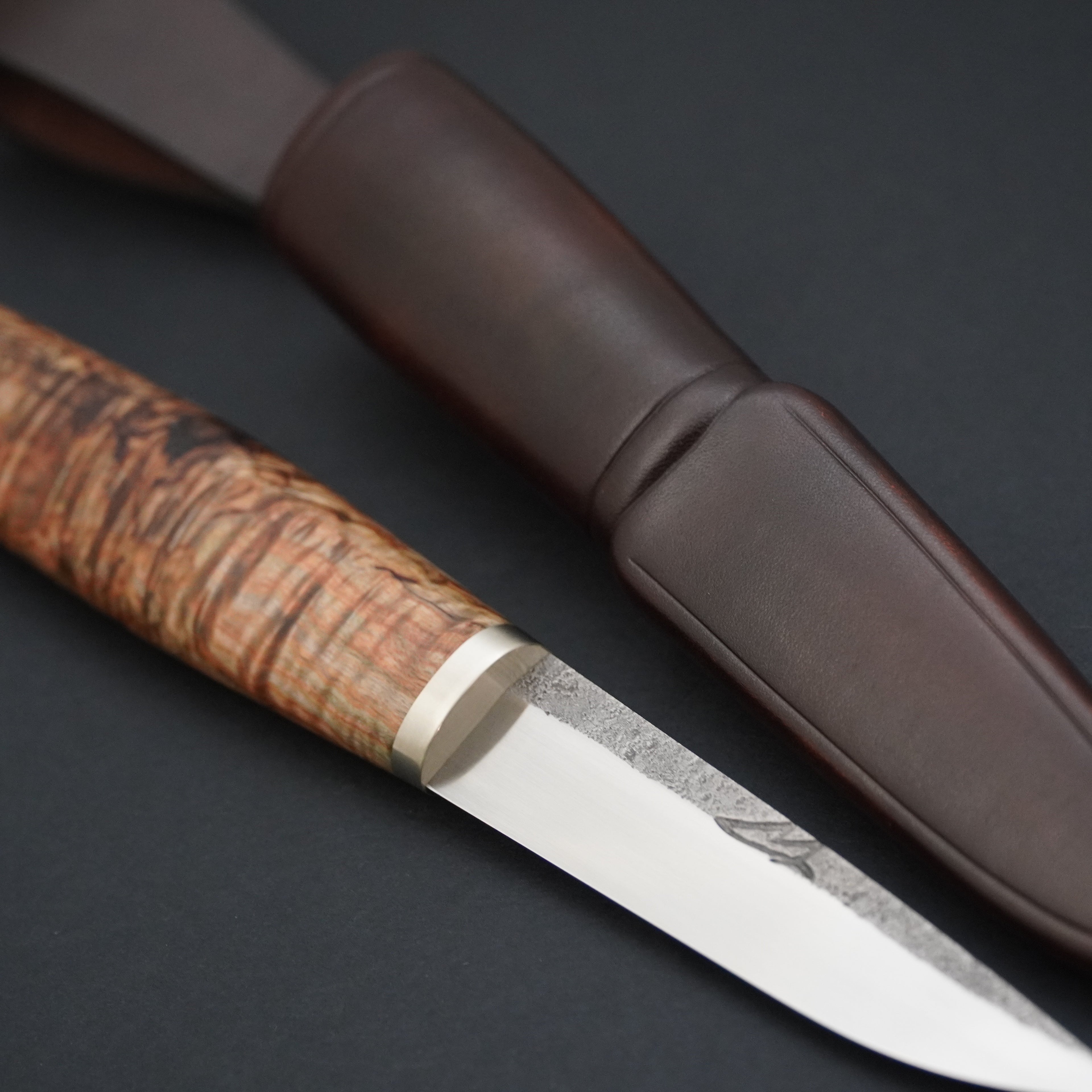 Puukko, stabiloitu visakoivu