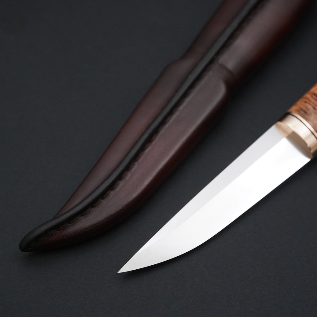 Puukko, lehmuksen juuripahka