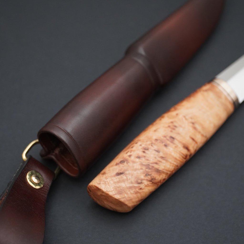 Puukko, lehmuksen juuripahka