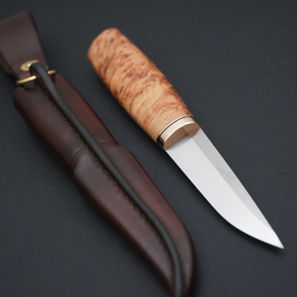 Puukko, lehmuksen juuripahka