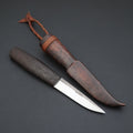 Puukko, harjattu wenge