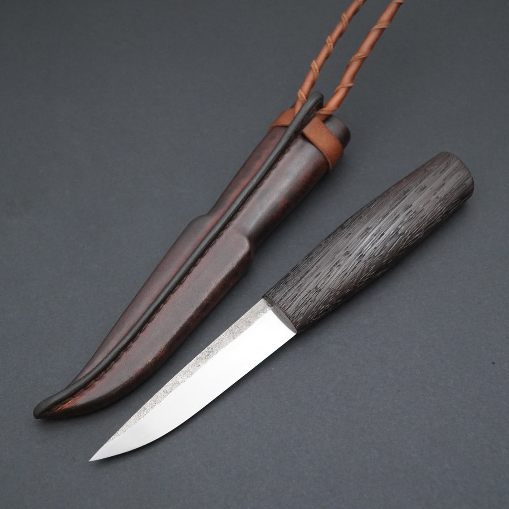 Puukko, harjattu wenge