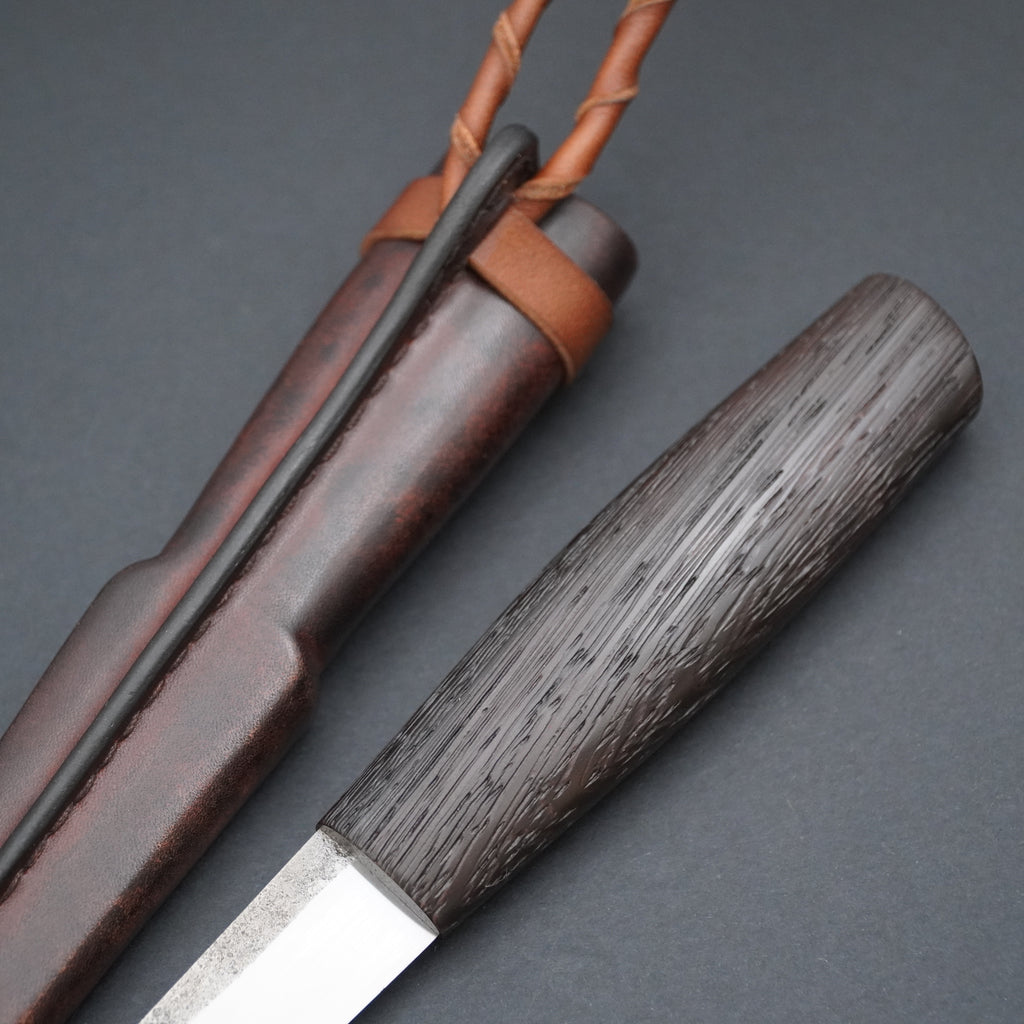 Puukko, harjattu wenge