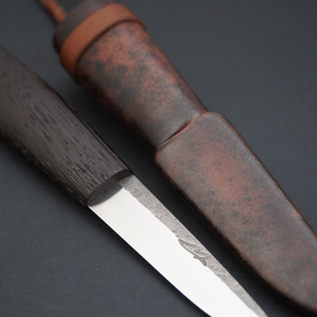 Puukko, harjattu wenge
