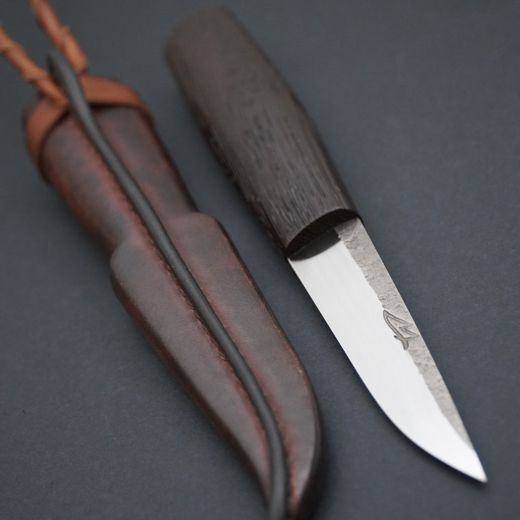 Puukko, harjattu wenge