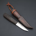 Puukko, harjattu wenge
