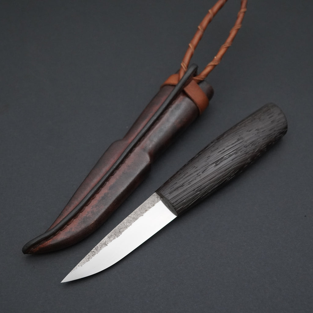 Puukko, harjattu wenge