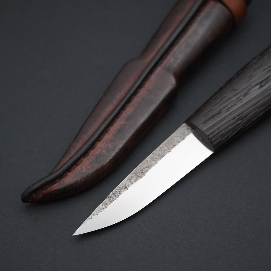 Puukko, harjattu wenge