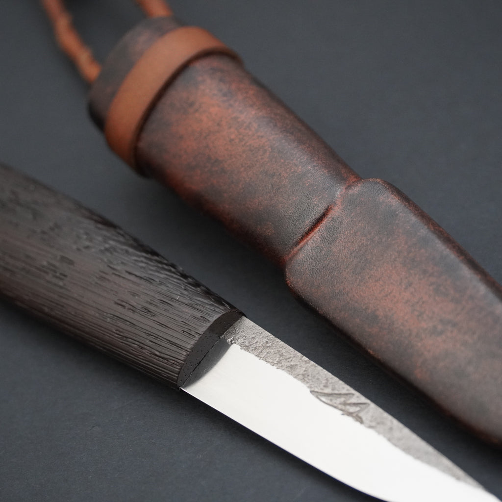 Puukko, harjattu wenge