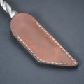 Leather sheath for a Kiridashi