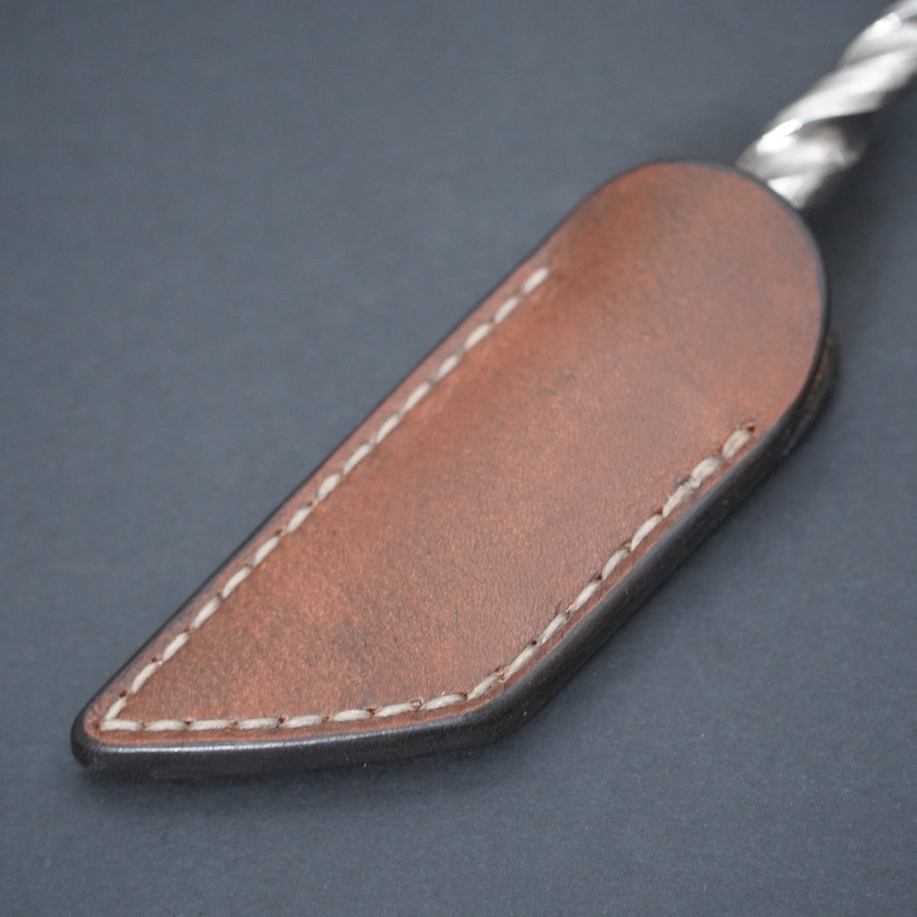 Leather sheath for a Kiridashi