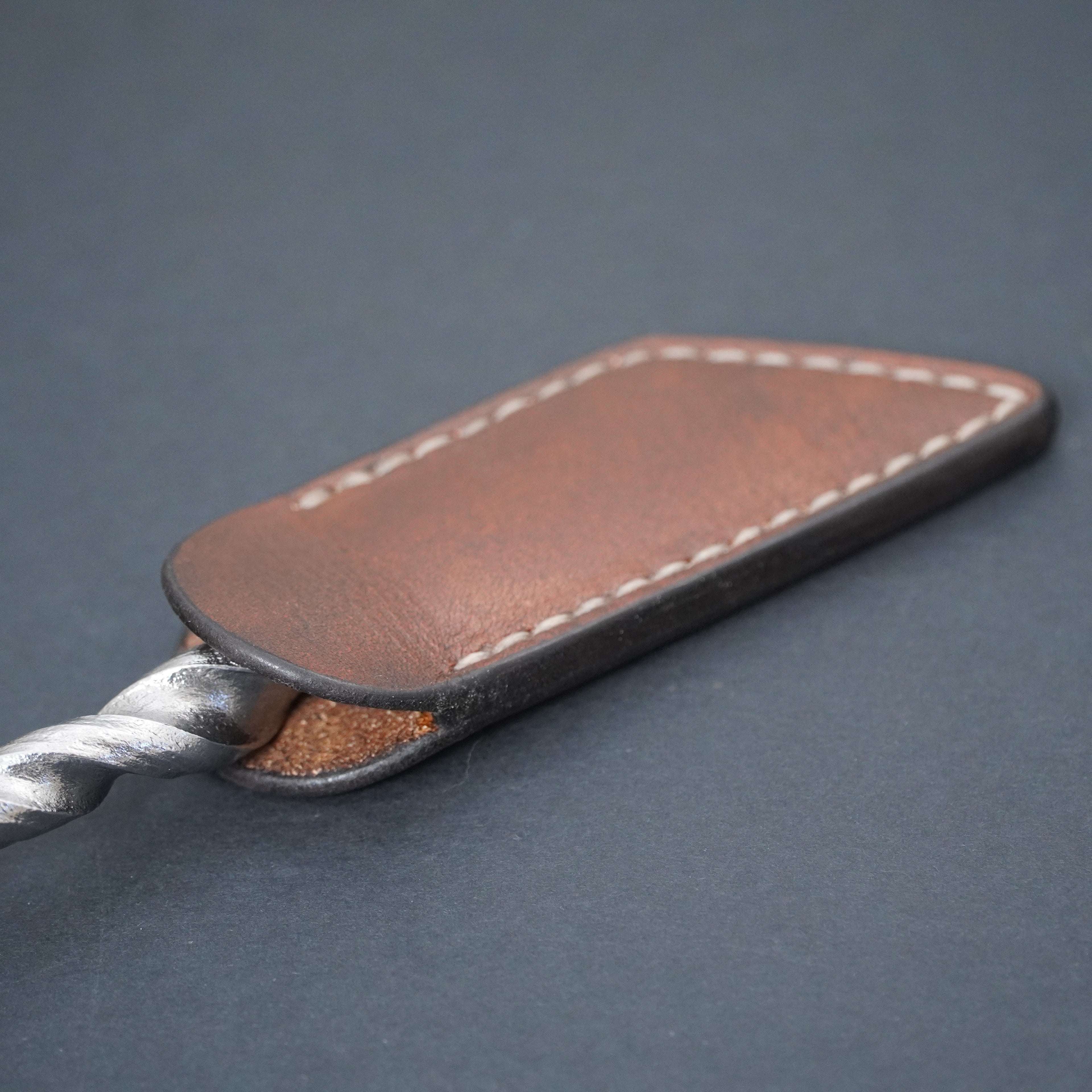 Leather sheath for a Kiridashi