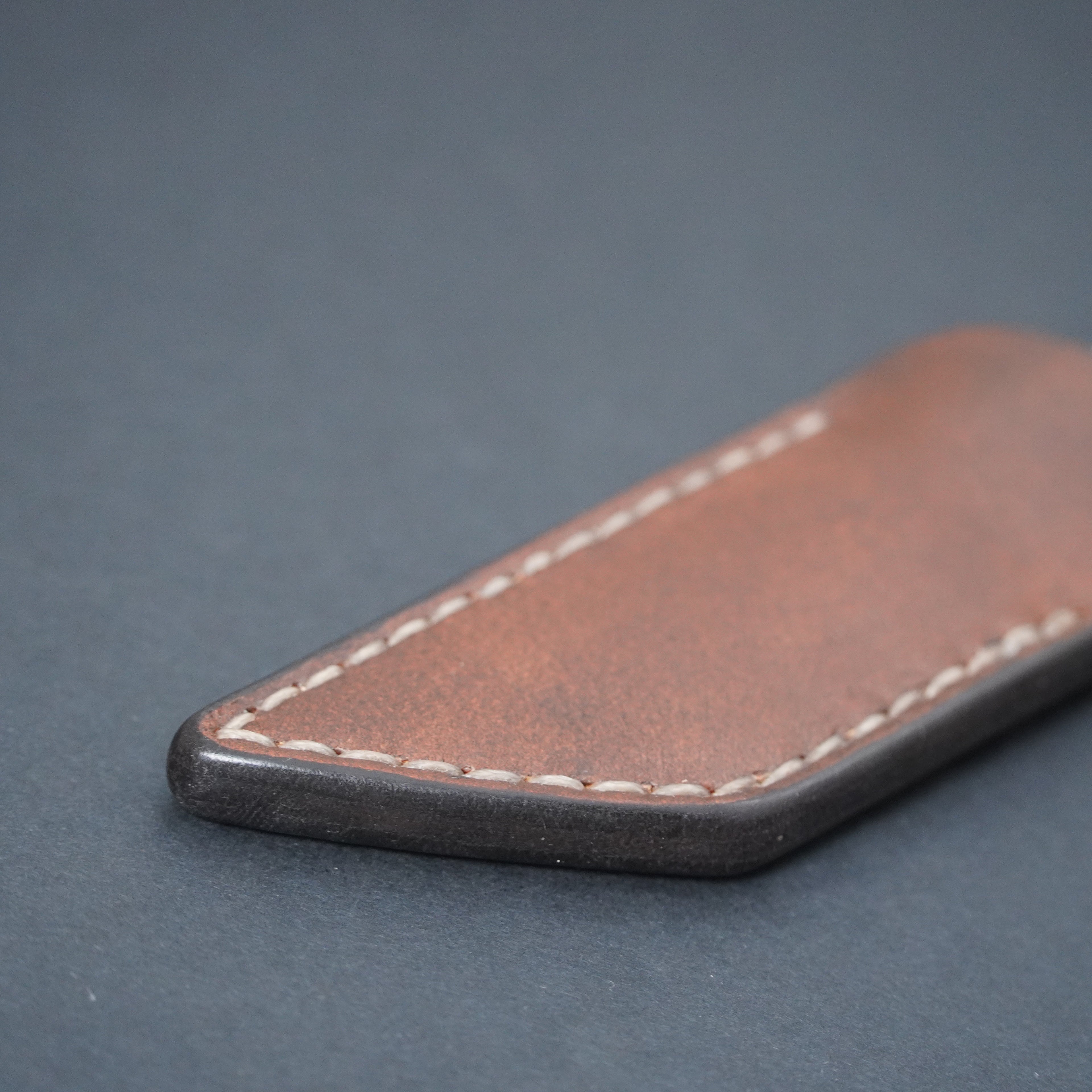 Leather sheath for a Kiridashi