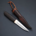 Magnacut puukko, moose antler/ brushed wenge