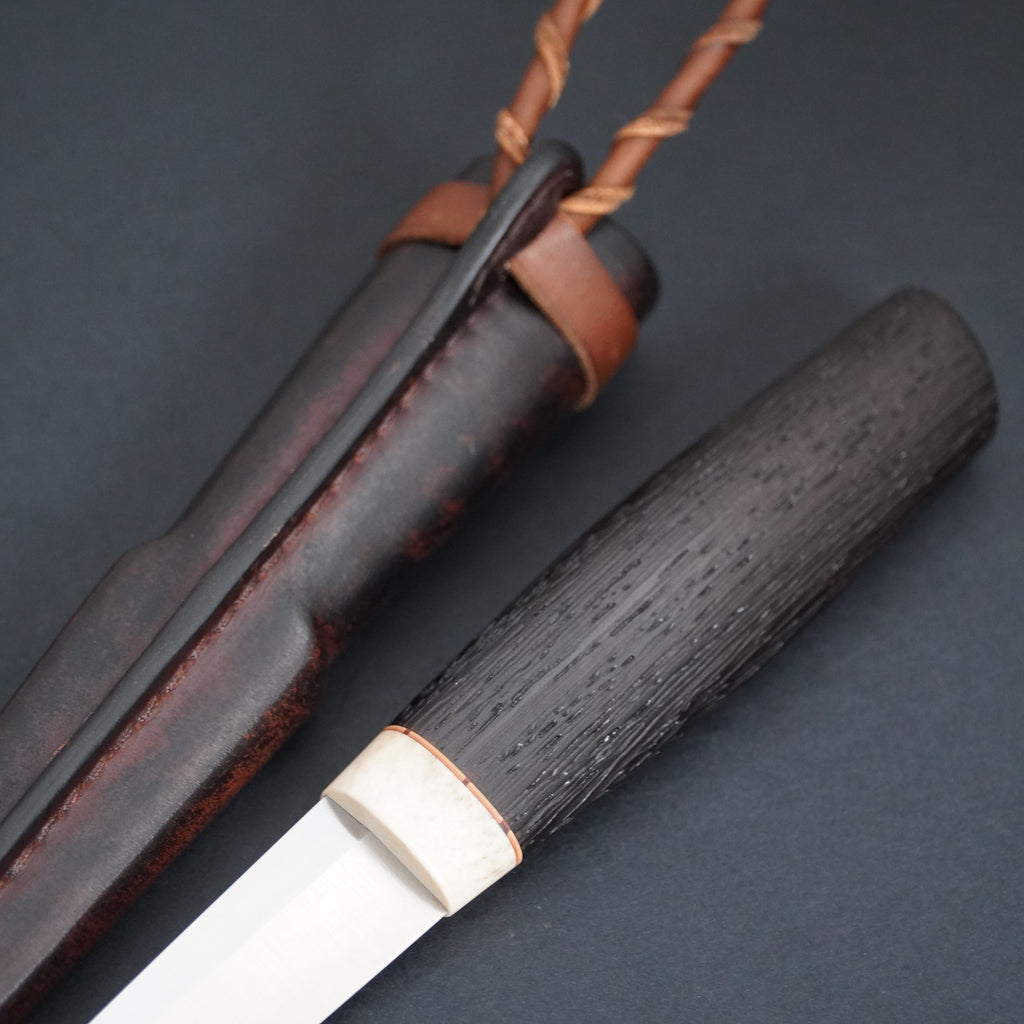 Magnacut puukko, moose antler/ brushed wenge